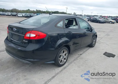 2012 Ford Fiesta Sel из США, поврежденный, VIN 3FADP4CJ7CM183476